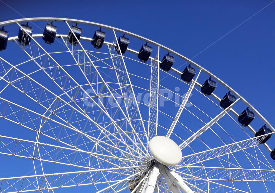 대관람차,하늘,원,파랑,관람차,sky,blue,놀이공원,놀이동산,놀이터,amusement park,playground