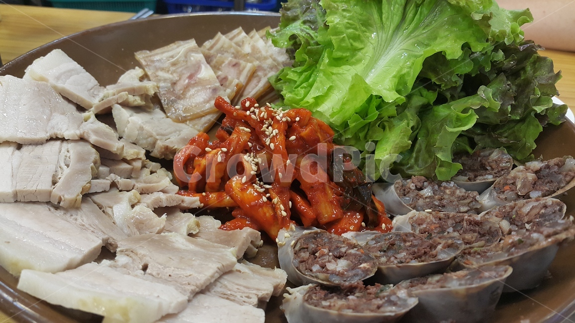 순대,모듬순대,보쌈,수육,돼지고기