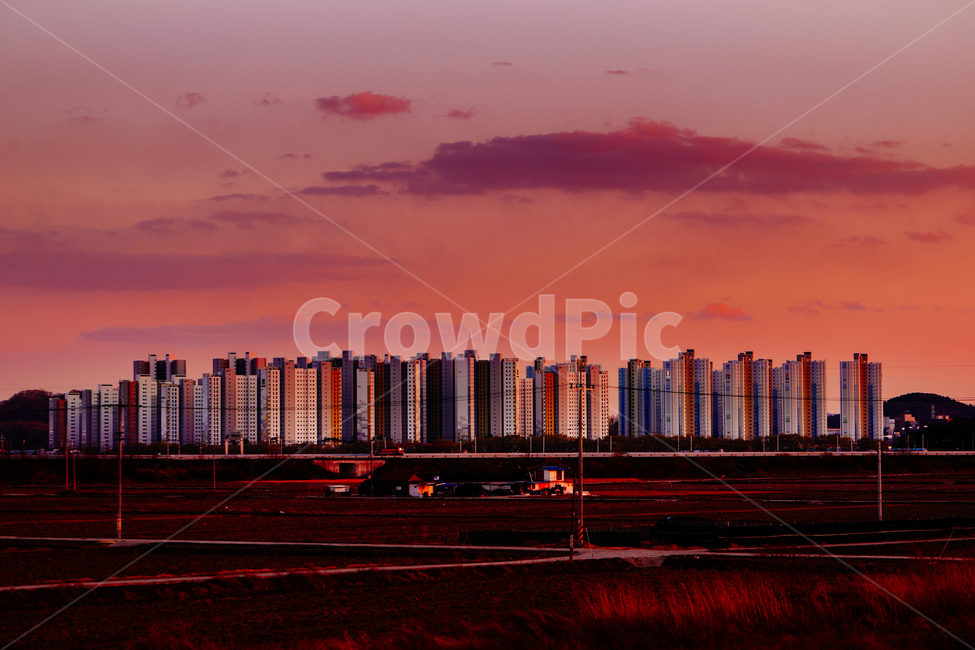 노을,감성,아파트,구름,하늘,도시,풍경,city,landscape,한국도시풍경,한국도시경관,korea cityscape