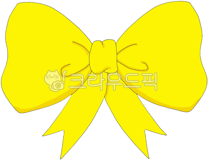 리본,노란리본,노랑색리본,리본그림,리본일러스트,ribbon,yellowribbon