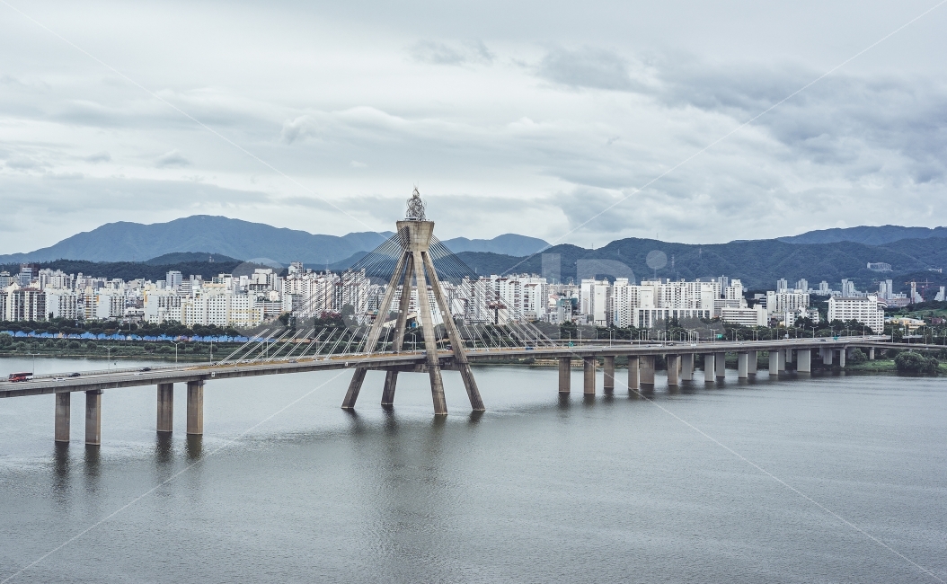 풍경,landscape,올림픽대교,한강,강변