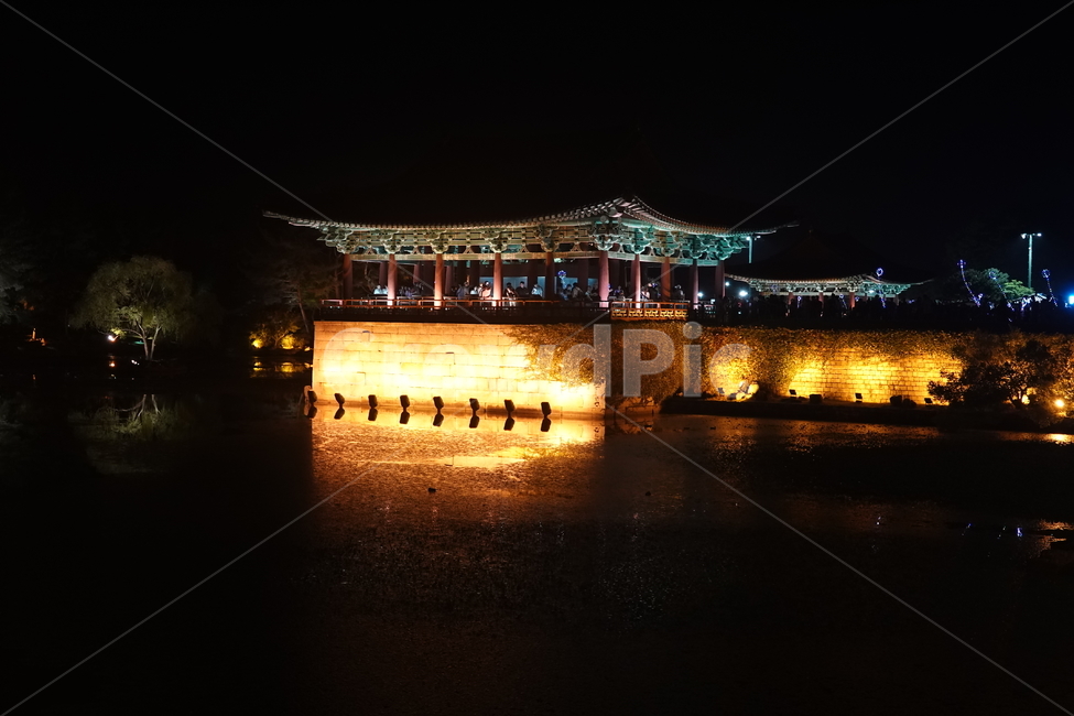건물,건축물,경주,야경,안압지,building,architecture,야경,밤,풍경,nightscape,night,landscape