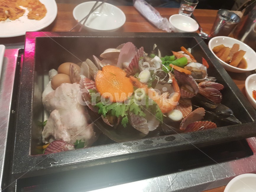 조개,조개찜,해물찜,찜,홍합,새우,음식,식사,요리