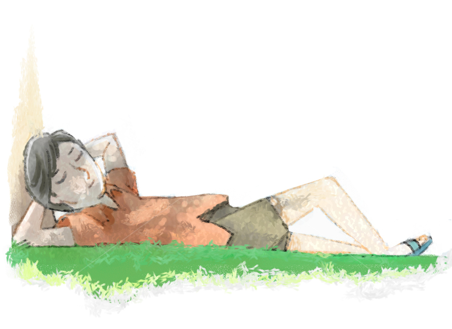 season,summer계절,시즌,여름,여름방학,여름휴가,더운,반팔,썸머,휴가철,여름배경,여름풍경,휴가시즌,스토리텔링,예쁜,아름다움,예쁜그림,표정,표현,행동,느낌,감성,힐링,라이프스타일,계절,사람,휴먼,인간,인물,페인터,회화,일러스트,일러스트레이션,핸드드로잉,드로잉,수작업,아트,클립,클립아트,아트클립,만화,카툰,삽화,그래픽,수채화,유화,파스텔,손그림,웹,앱,소스,상황,상황그림,화이트배경,캐릭터,남자,1인,잠,낮잠,느긋함,평화로움,나무그늘,팔베개,사색,휴식,여유로움,시원함,초록,잔디,잔디밭,게으름,평안,고요함,여름,계절,summer,season,그래픽,일러스트레이션,graphic,illustration