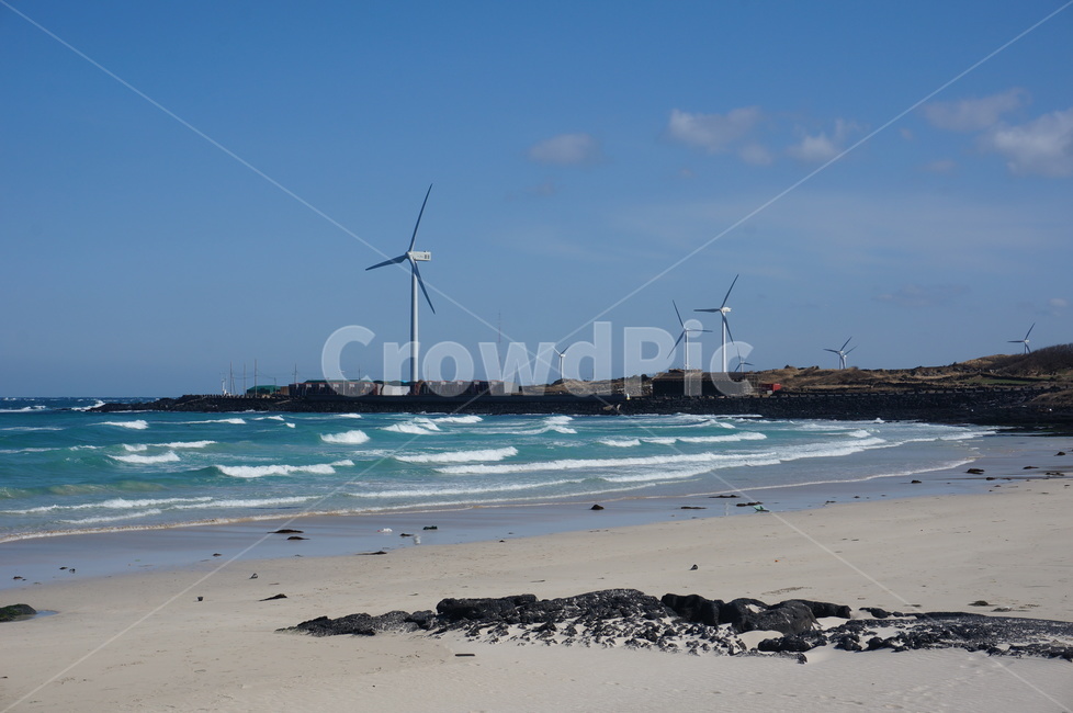 바람,제주,풍력발전기,월정리,해변,파도,바닷가,모터,engine,자연,풍경,nature,landscape,제주도,jeju,jeju island,motor,엔진,machine,기계