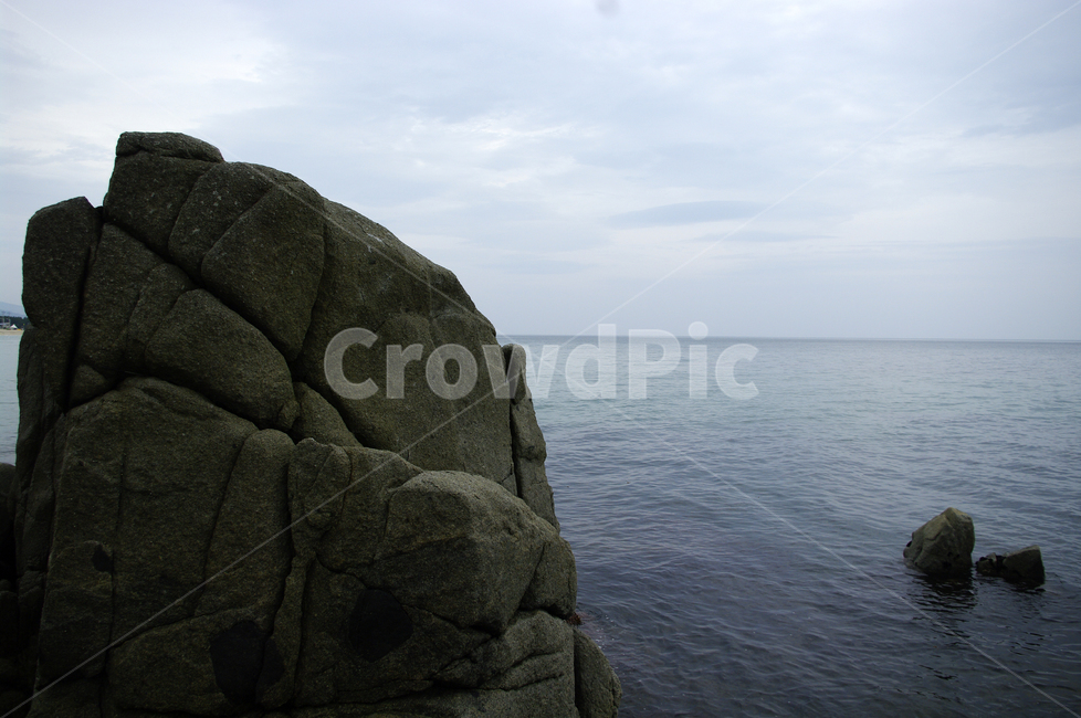 바위,바다,수평선,하늘,물결,풍경,자연,풍경,nature,landscape,cliff,낭떠러지,outdoors,옥외,promontory,곶