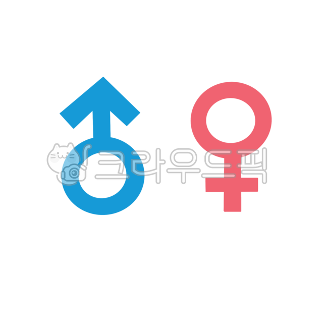 symbol,상징,성별,여자,남자,기호