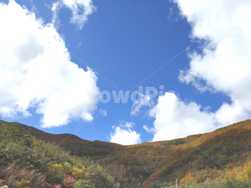 산,구름,가을,하늘,풍경,자연,풍경,nature,landscape,outdoors,옥외