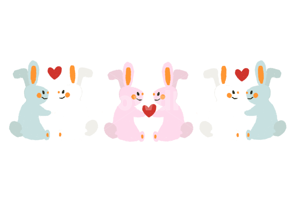 토끼,손그림,아동,동화,사랑,동물,누끼,remove background,그래픽,일러스트레이션,graphic,illustration