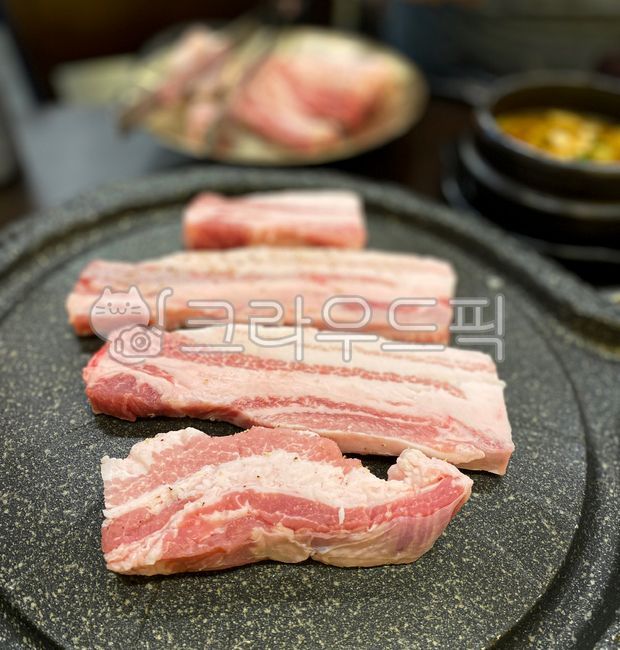 삼겹살,돌판구이,돼지고기,돌판,된장찌게,porkbelly,grilledpork,food,meal