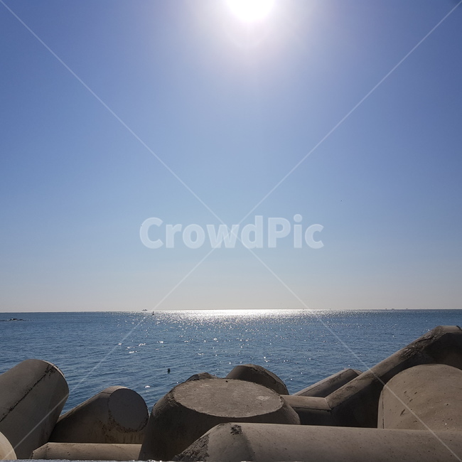 바다,하늘,구름,방파제,햇빛,breakwater,cloud,sky,sea