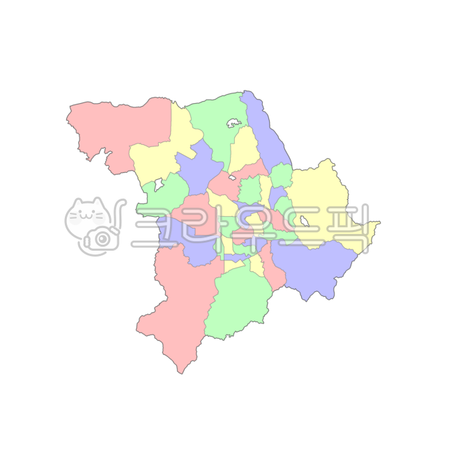 전라도,전라북도,전북,전북특별자치도,전주시,대한민국,우리나라,한국,행정구역,지도,행정구역지도,4색지도,파란색,노란색,빨간색,초록색,map