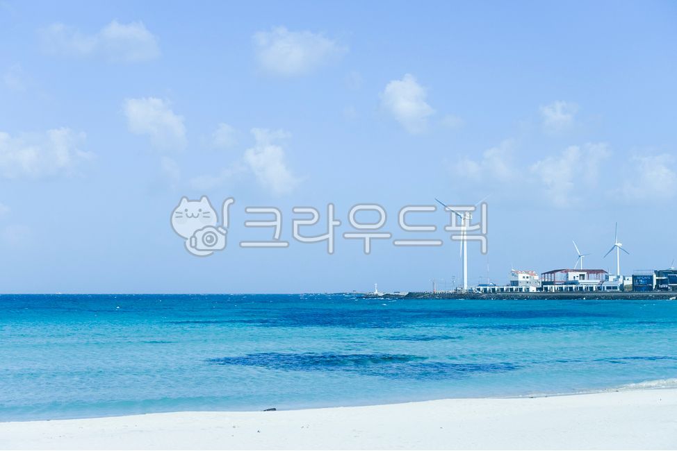 Jeju,jeju island,wind generator,blue sea,ocean,blue,jeju,Jeju sea