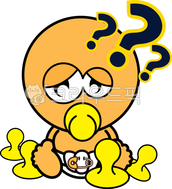 쪼꼬마,일러스트,만화,꼬마,사람,아이,물음표,젖꼭지