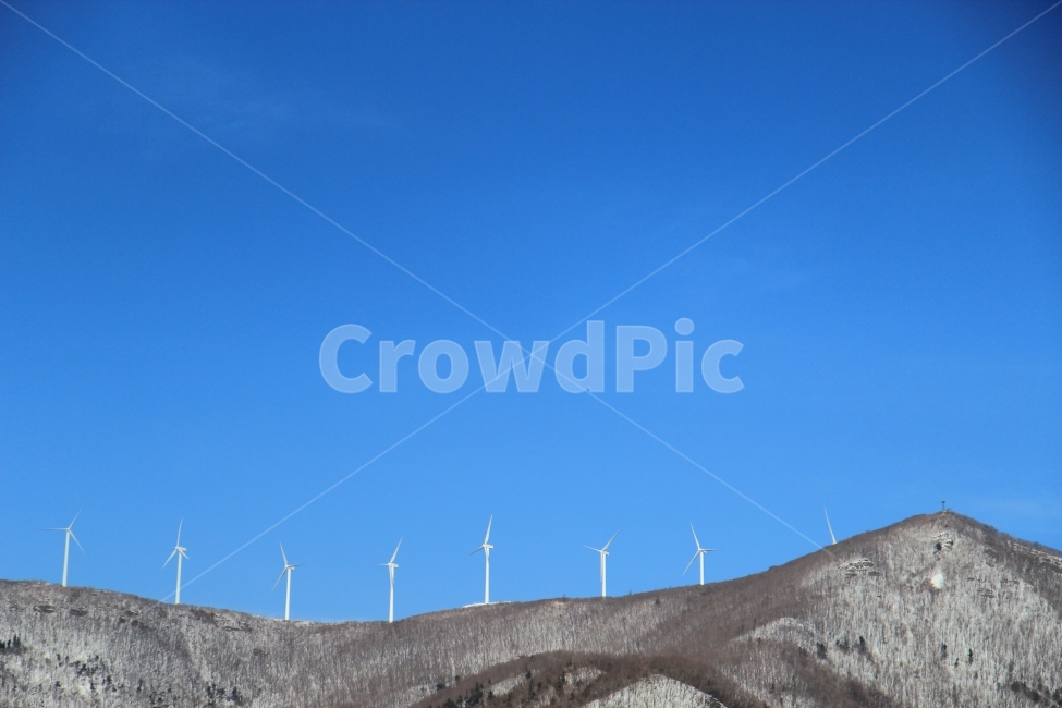 풍력,눈,산,정상,겨울,겨울,계절,winter,season,자연,풍경,nature,landscape,한국자연풍경,한국자연경관,korea nature landscape,산업,industry,industrial,에너지산업,energy industry