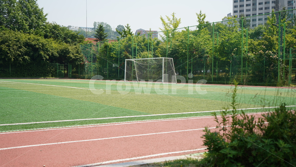 운동장,축구골대,운동장트랙,경주트랙,달리기