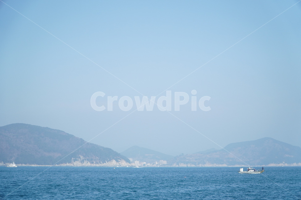 바다,하늘,섬,배,sea,ocean,sky,island,boat,자연,옥외,nature,outdoors