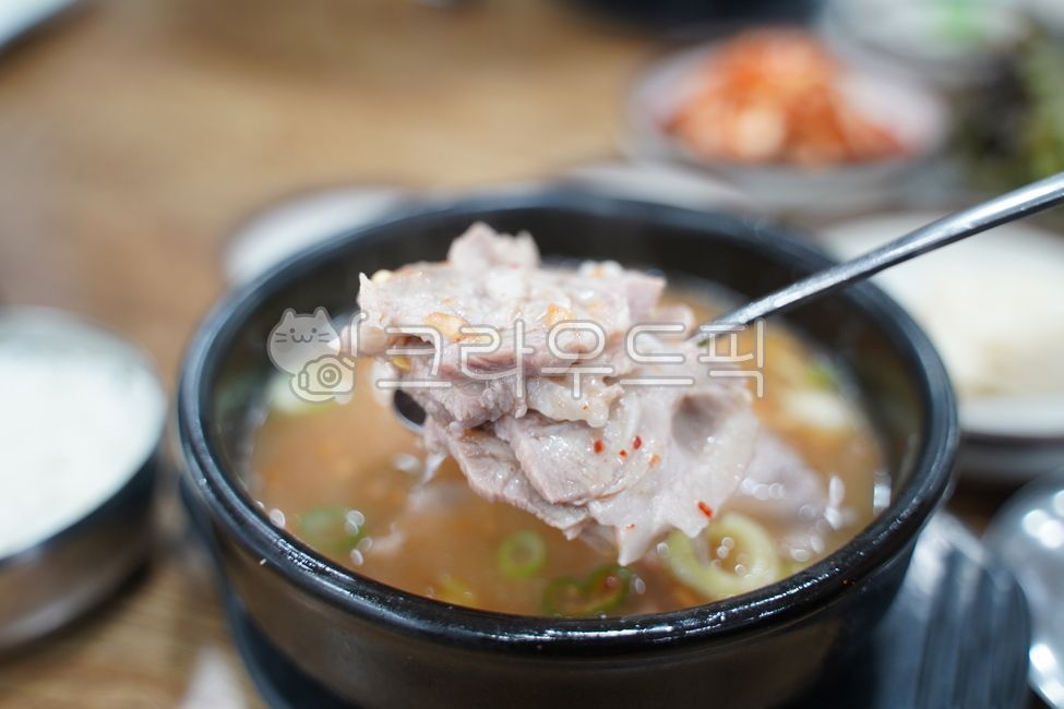 Gukbap,pork soup,pork,Busan local food