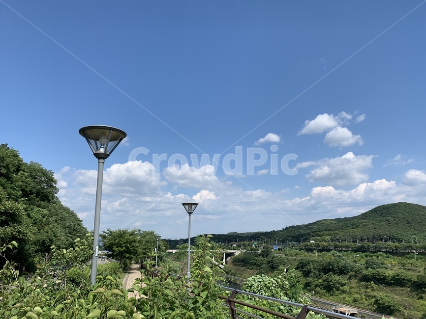 하늘,자연,산,맑은날씨,날씨,구름