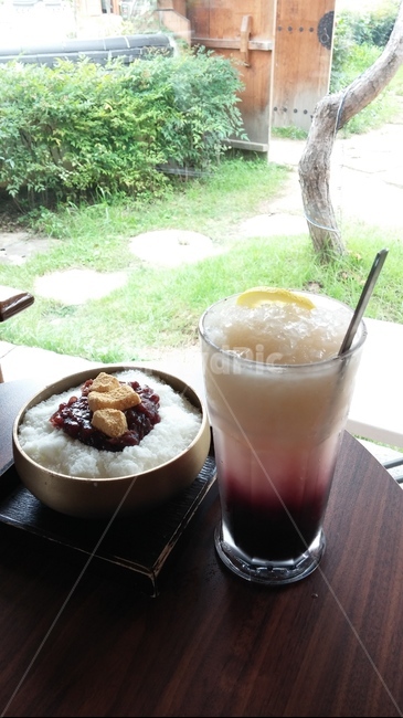 카페,팥빙수,전통카페,빙수,음료