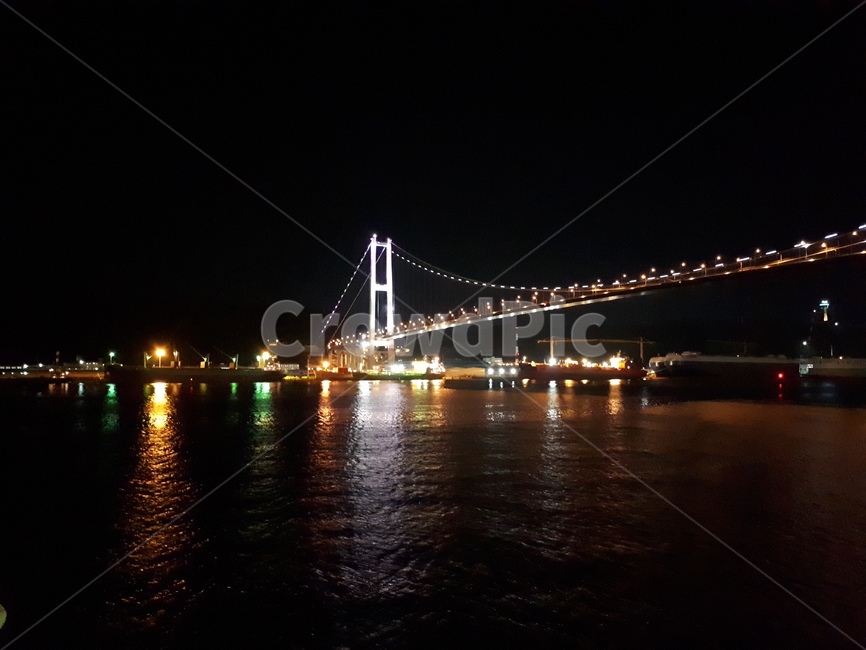 바다,항해,파도,해양,하늘,다리,야경,밤바다,여수밤바다