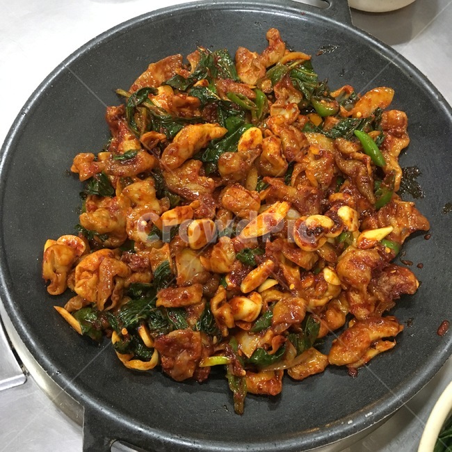 곱창,순대볶음,순대곱창,음식,매운음식,야식,야채곱창