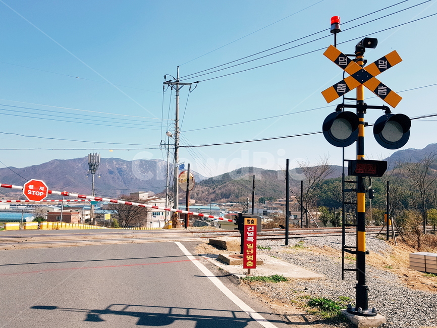 기찻길,표지판,건널목,철도,교통표지판,한국풍경,교통,교통수단,traffic,transportation