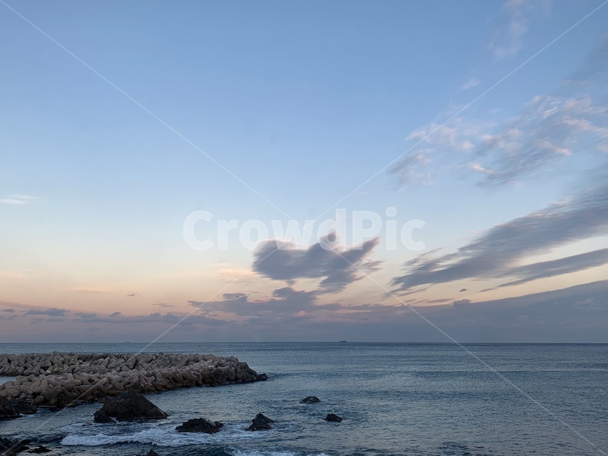 하늘,구름,바다,노을,돌,바위,sky,sea,sunset,자연,풍경,nature,landscape,promontory,곶