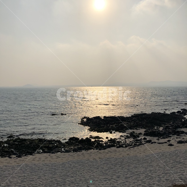 해변,beach,석양,sunset,바다,sea,모래사장,자연,풍경,nature,landscape