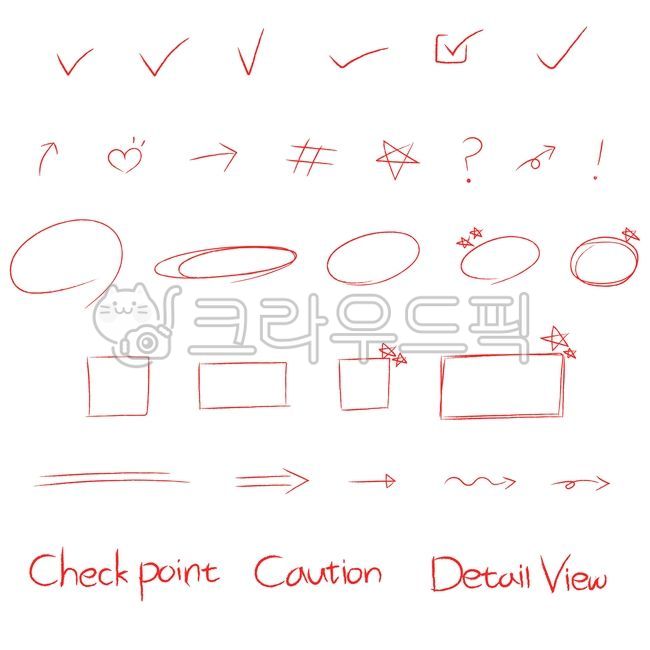 checkpoint,Important mark,Detailed page,asterisk,design,emphasis,banner,red pen,mark,guide