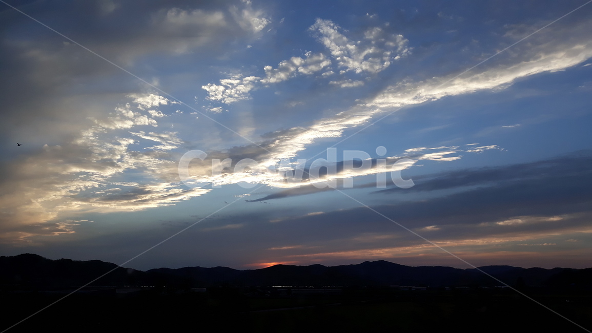 하늘,저녁,바다,구름,노을,자연,풍경,nature,landscape,outdoors,옥외,sky