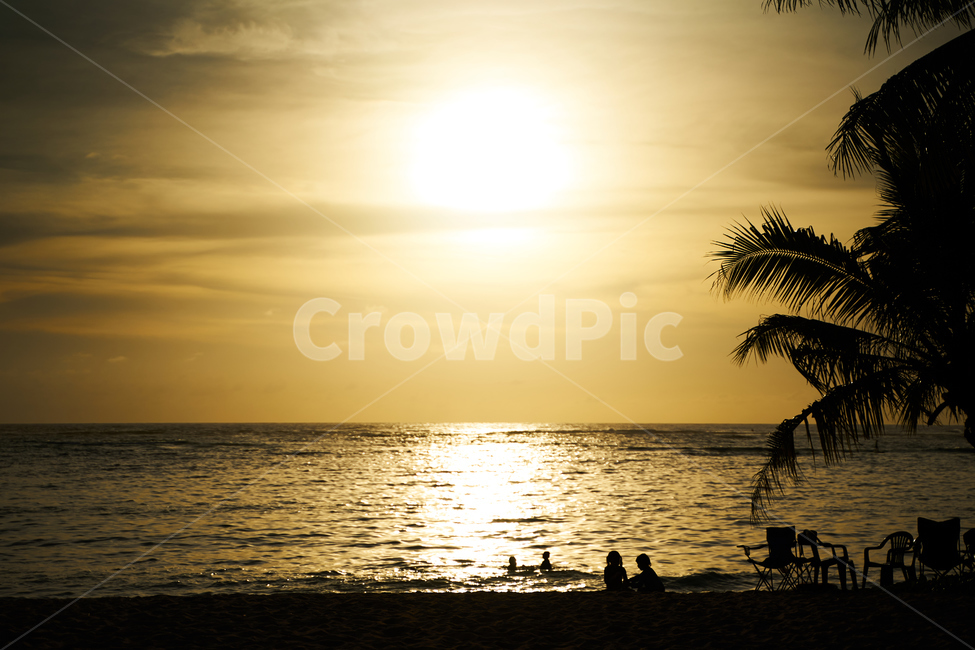 바다,sea,노을,sunset,썬셋,수평선,사이판,해변,바다,beach,sea,실루엣,그림자,silhouette,shadow
