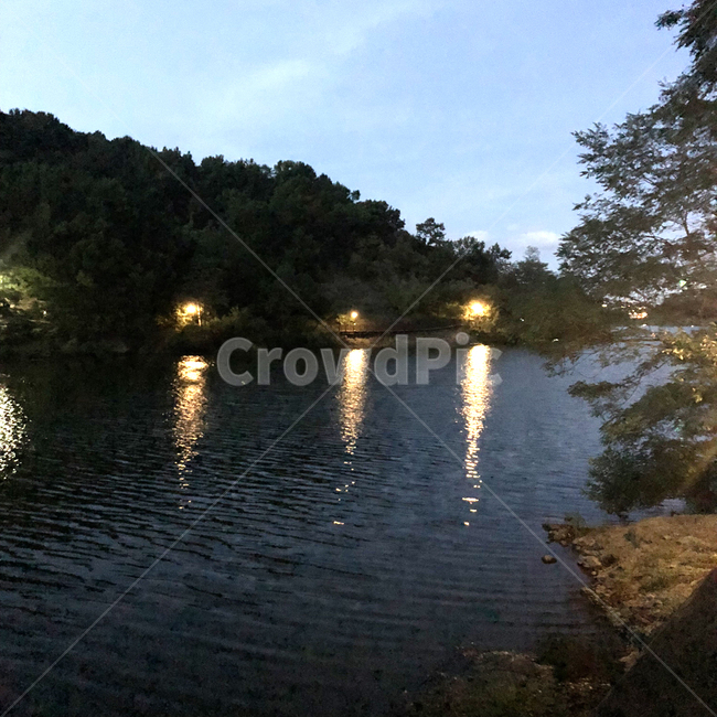 산책,호수,자연,힐링,저녁,하늘,일상,자연,풍경,nature,landscape,야경,밤,nightscape,night,water,물,outdoors,옥외