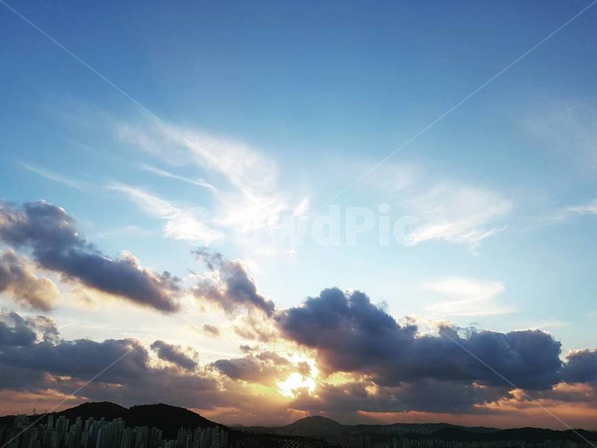 전경,하늘,도시,햇빛,구름,landscape,nature,sky,panorama,cloud