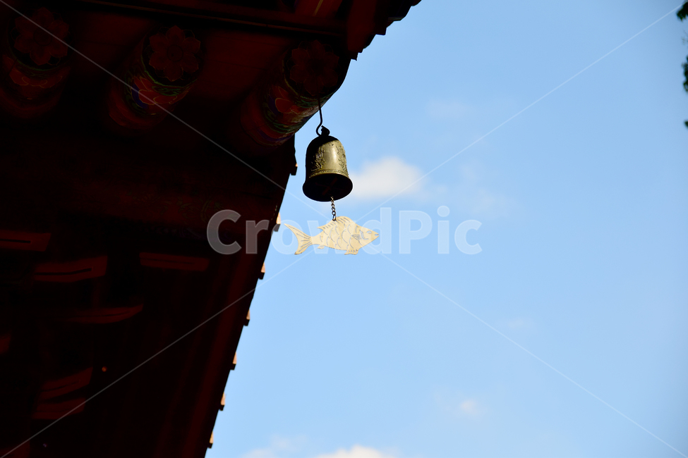 처마,지붕,절,사찰,풍경,종,처마종,하늘,temple,bell,roof