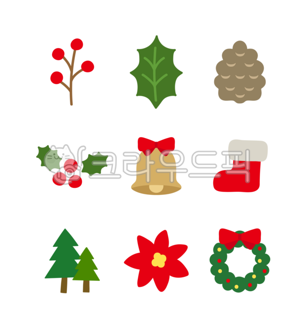 크리스마스,성탄절,겨울,홀리데이,리스,꽃,잎,열매,나무,트리,솔방울,종,장화,포인세티아,호랑가시나무,장식,그림,손그림,낙서,드로잉,스케치,아이콘,12월,백그라운드,시즌,무늬,추상적,화려한,컬러,일러스트,디자인,그래픽,아트,클립아트,컨셉,컬러풀,파티,계절