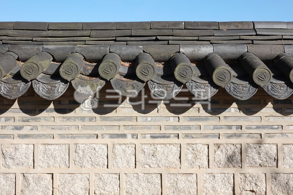 기와돌담, 기와, 기와담, 담벼락, 한옥, 사진,이미지,일러스트,캘리그라피 - 나비처럼작가