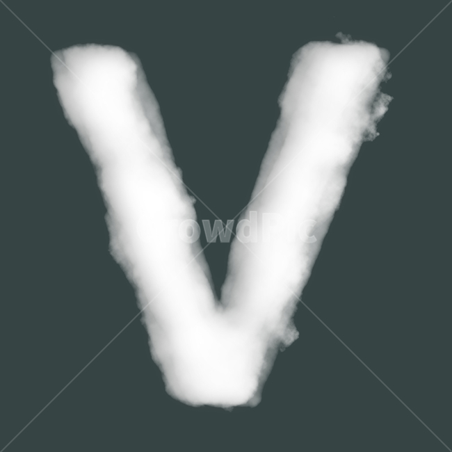 구름,타이포그래피,알파벳,영문,cloud,v,그래픽,일러스트레이션,graphic,illustration