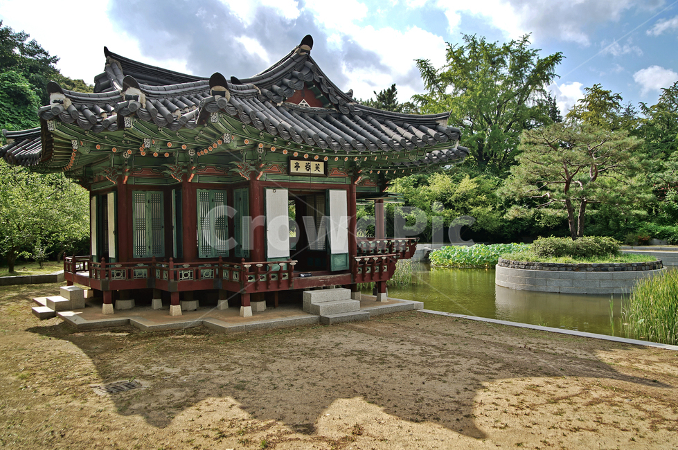 한국전통정원,월미공원,정원,부용정,부용지,정자,인천