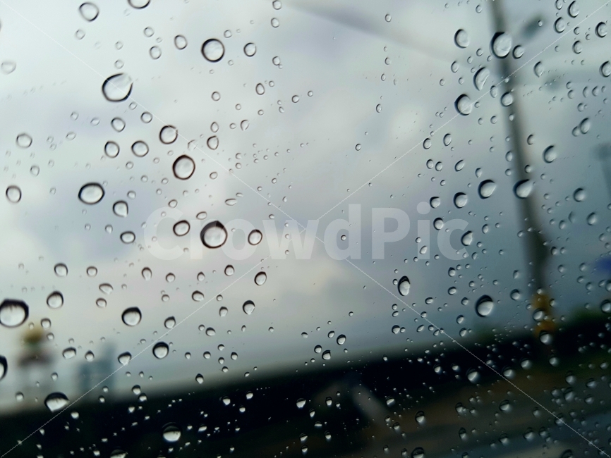 sky,rain,shower,umbrella,nature,picture,summer,raindrop,Emotional photo,cloud,water drop,dark clouds,The rainy season,telephone pole,window,sharpness,travel,darkness