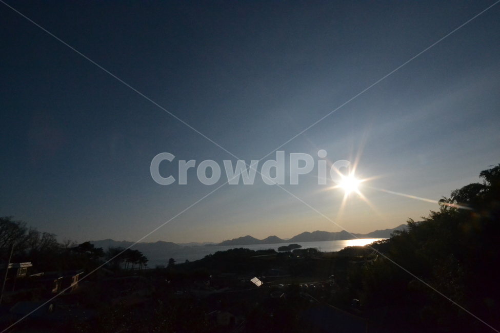 일출,해,바다,산,자연,풍경,sun,sky,하늘,한국,korea,남해,남해바다,자연,풍경,nature,landscape,light,빛,flare,플레어
