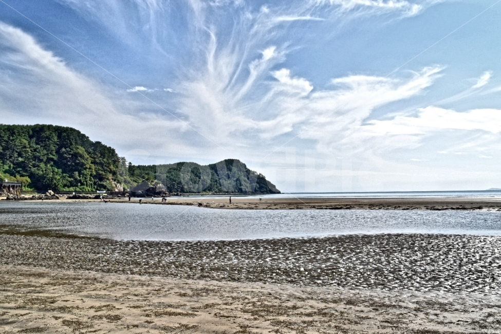 바다,하늘,구름,갯벌,풍경,자연,풍경,nature,landscape,해변,바다,beach,sea,land,땅,outdoors,옥외,ground,바닥,gravel,자갈,dirt road,흙길,road,도로