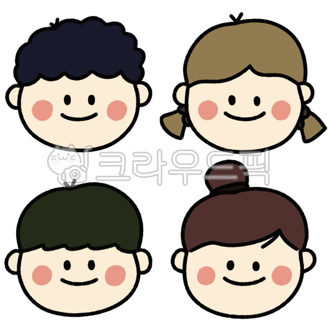 아이들,아이,어린아이,유치원,유치원생,유치원친구들,어린이집,남자아이,여자아이,어린아이들,얼굴캐릭터,얼굴일러스트,여자얼굴,남자얼굴,아이일러스트,아이캐릭터,child,children,face,girl,boy