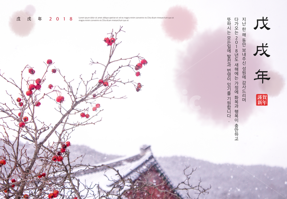 감나무,감,지붕,한옥,눈,겨울,전통,명절,신년,설날,구정,설,연하장,한국전통,한국문화,korean traditional,korean culture,그래픽,일러스트레이션,graphic,illustration