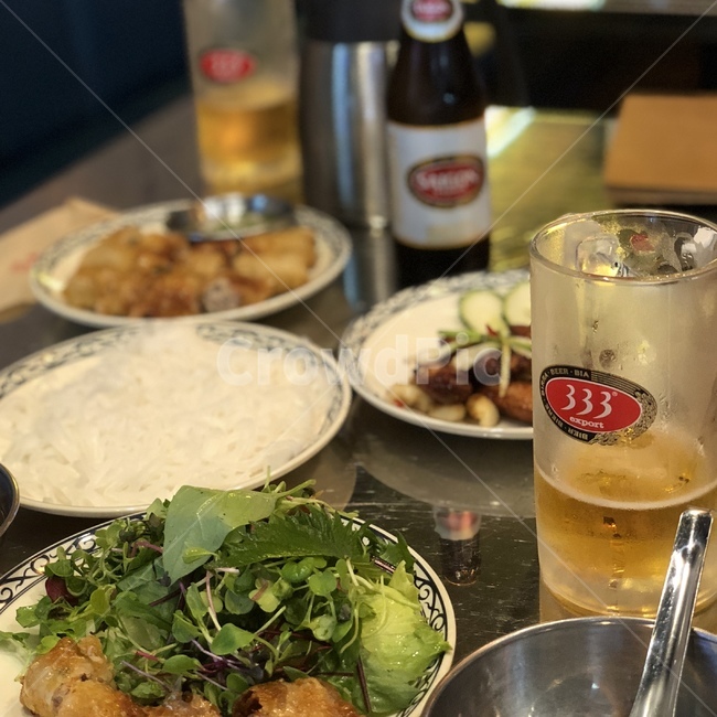 베트남음식,맥주,베트남,짜조,분짜,food,음식,식당,vietnam,베트남맥주