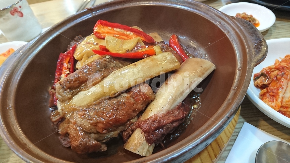 갈비찜,음식,요리,왕갈비,한식,korean,food,rib