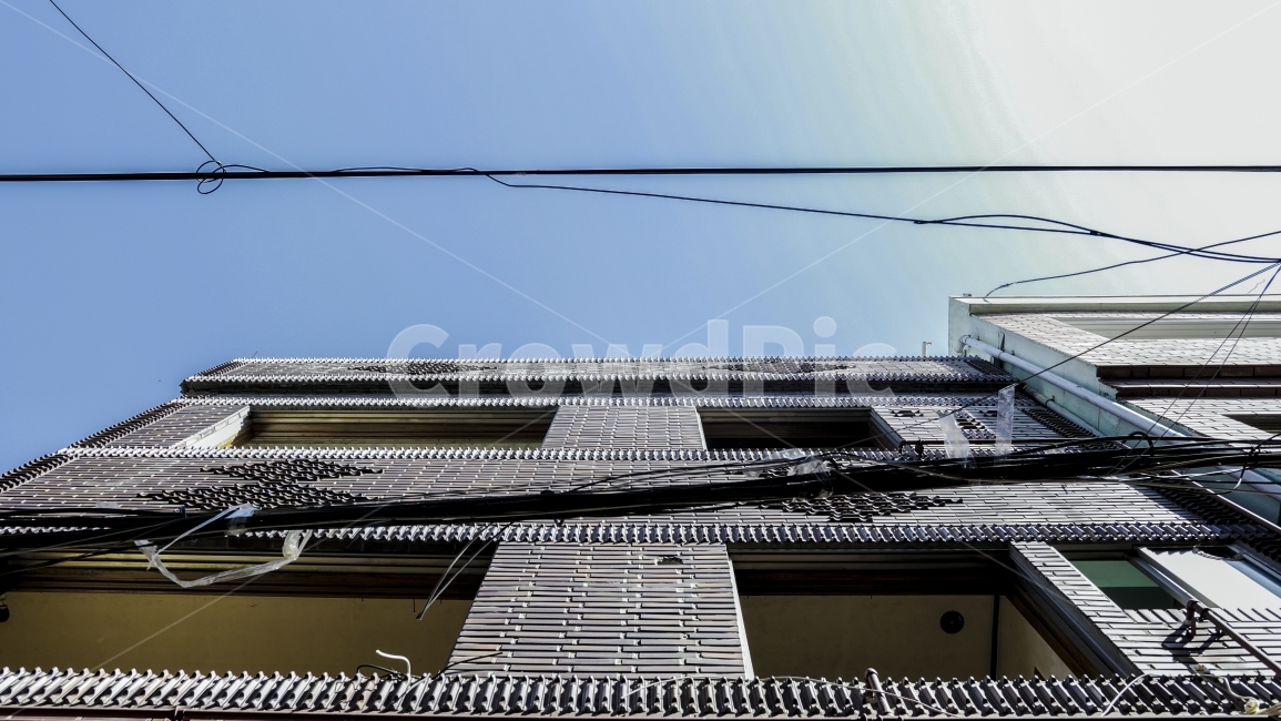 건축물,빌딩,주택,건물,창문,전깃줄,건축물,건물외관,exterior,building,structure,architecture,construction