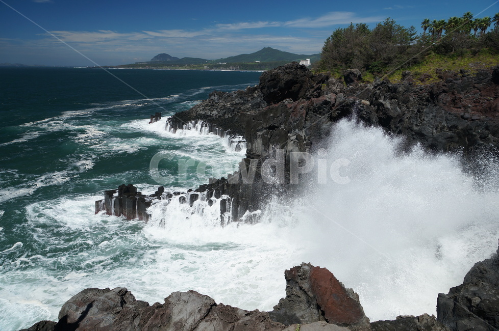 주상절리,중문,파도,현무암,서귀포,대포주상절리,자연,풍경,nature,landscape,promontory,곶,water,물,outdoors,옥외,sea,바다,ocean,대양