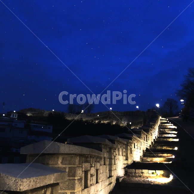 낙산공원,야경,저녁하늘,계단,밤하늘,야경,밤,풍경,nightscape,night,landscape
