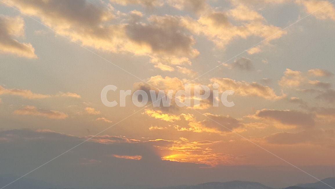 노을,배경,일몰,하늘,노란색,주황색,선셋,sunset,저녁,저녁놀,풍경